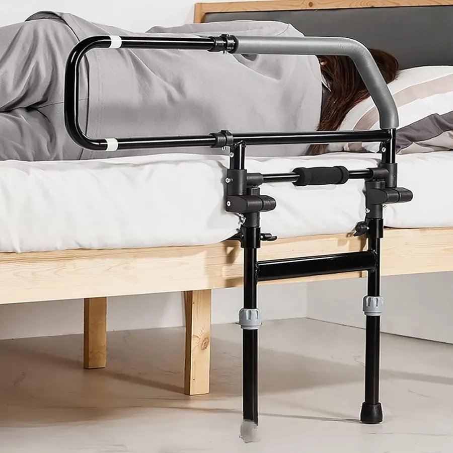 Cama Aconchego - vista lateral do produto na cama